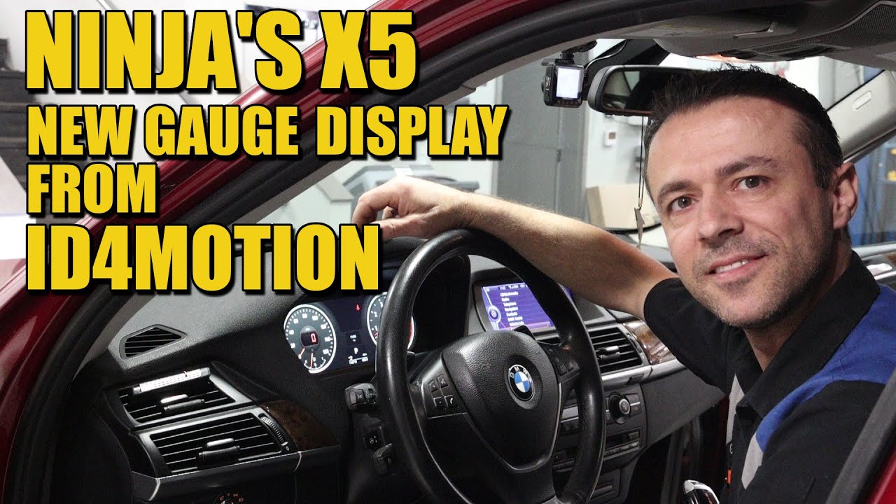 Car Ninja ID4Motion E70 X5 Digital Cluster Review